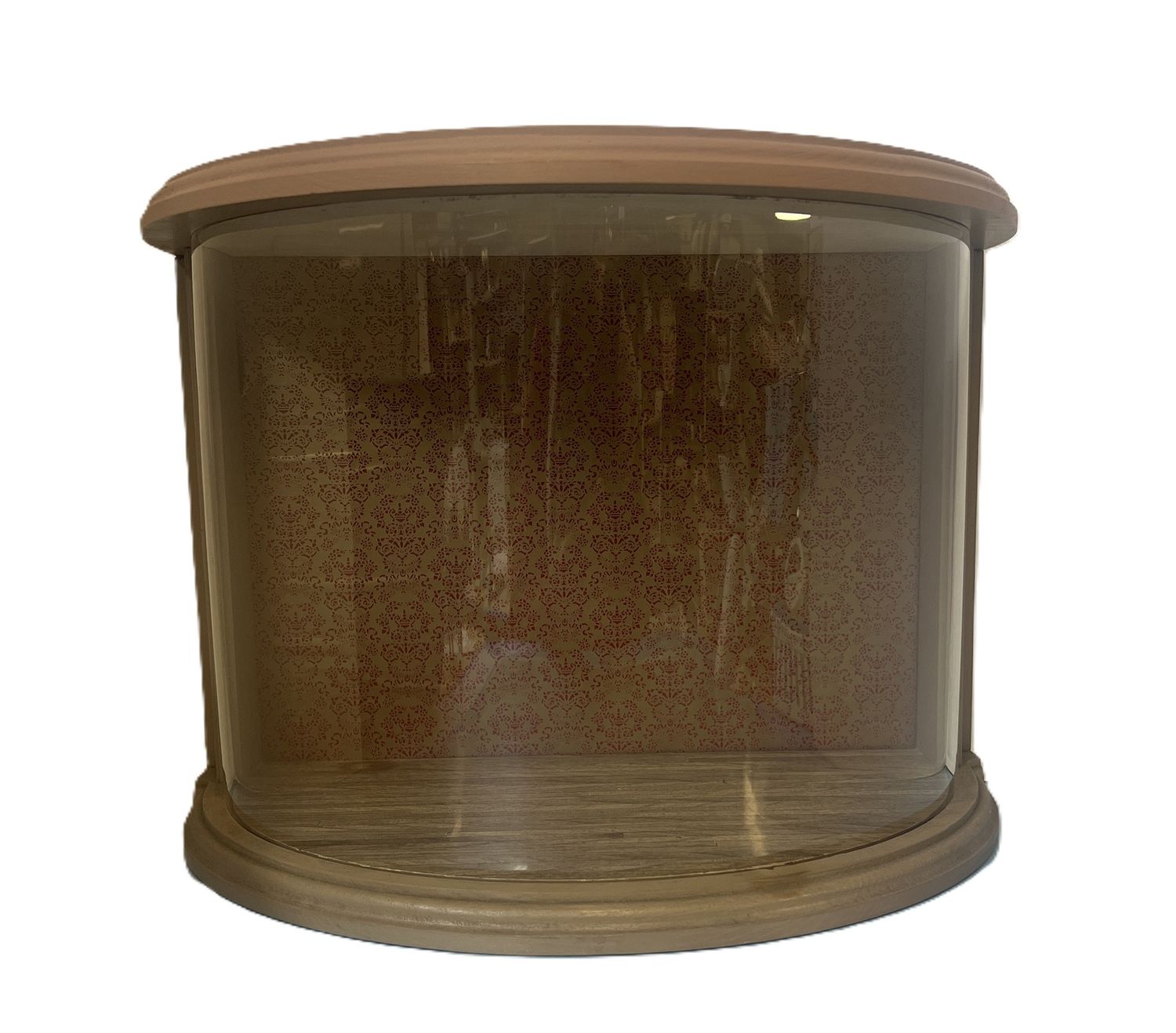 Circular Room Box with wood floor