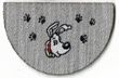ORD1004 Grey Puppy Mini Mat 1" x 1.625"