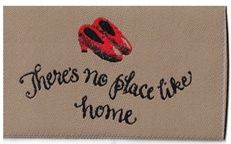 ORD1008 There’s No Place Like Home Rug 1.75" x 3"