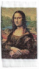 ORD1012 Mona Lisa-Inspired Rug 2" x 3"