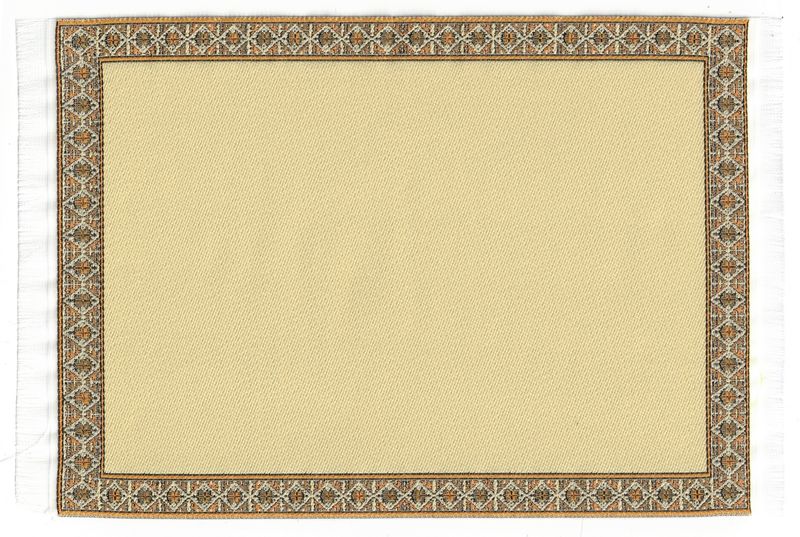 ORD1017 Classic Cream Border Rug 6" x 8"