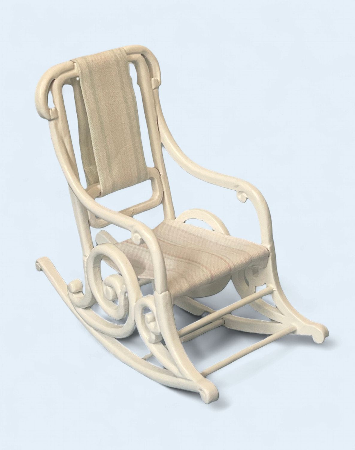 White Rocking Chair