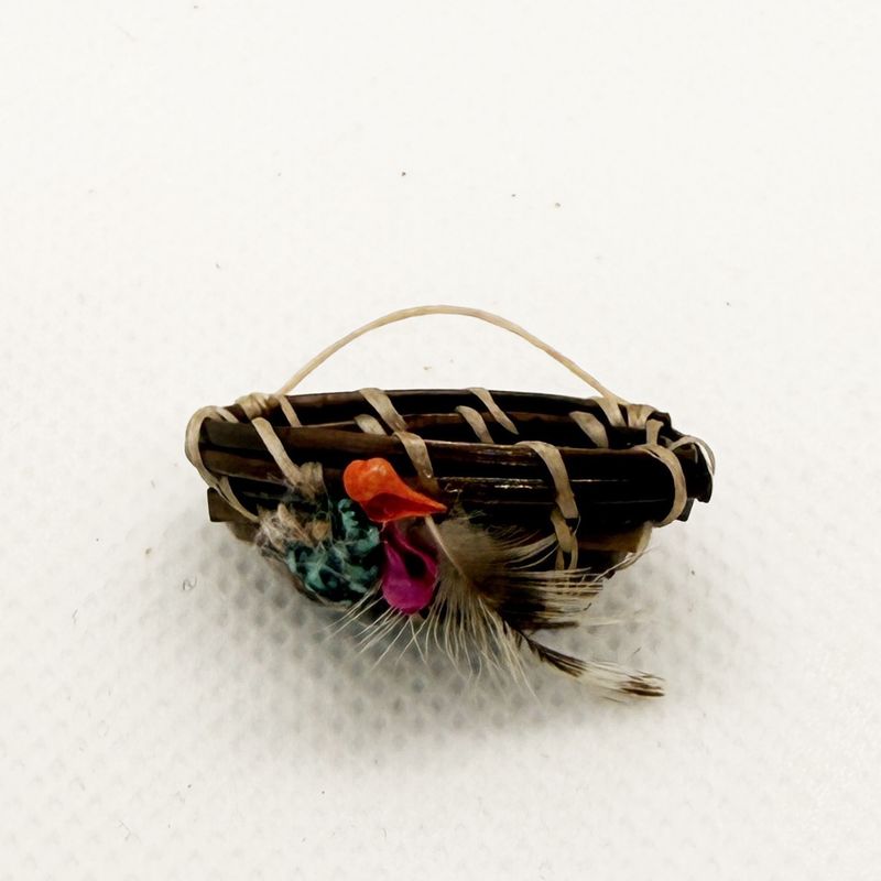 Pine Needle Worry Basket #2