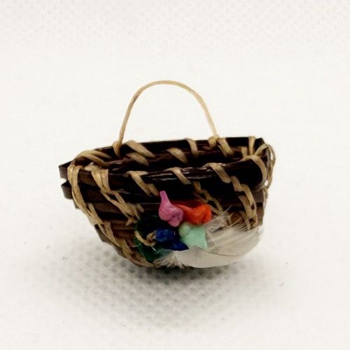 Pine Needle Worry Basket #3