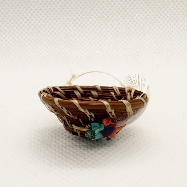 Pine Needle Worry Basket #4