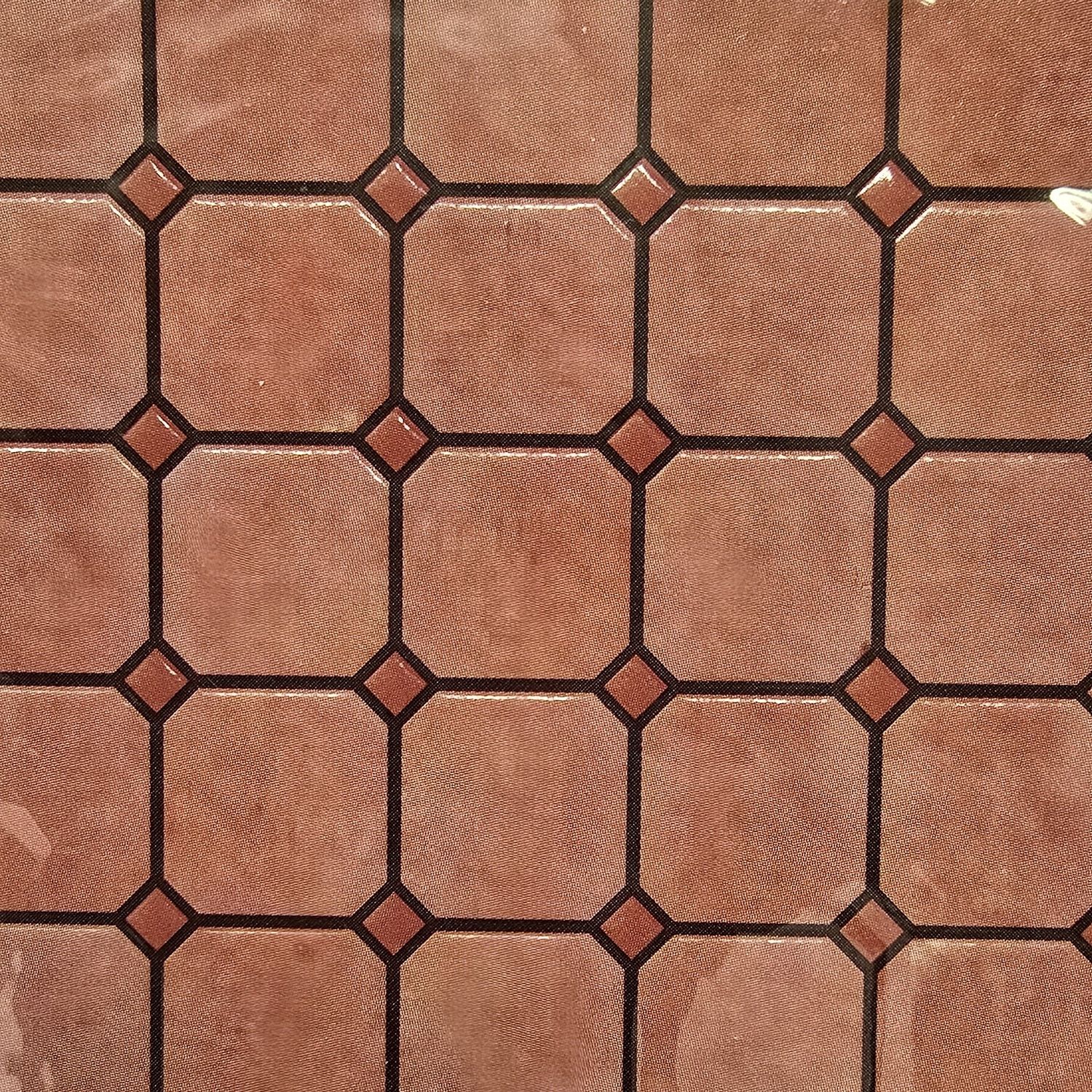 JOU1000 Terracotta Diamond Tile Floor