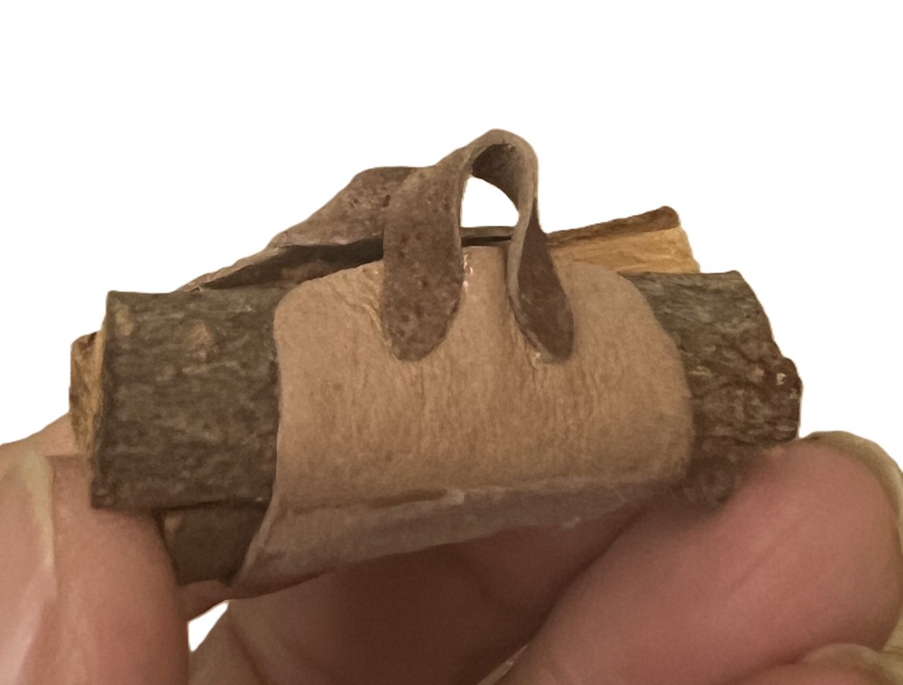 Leather Log Holder
