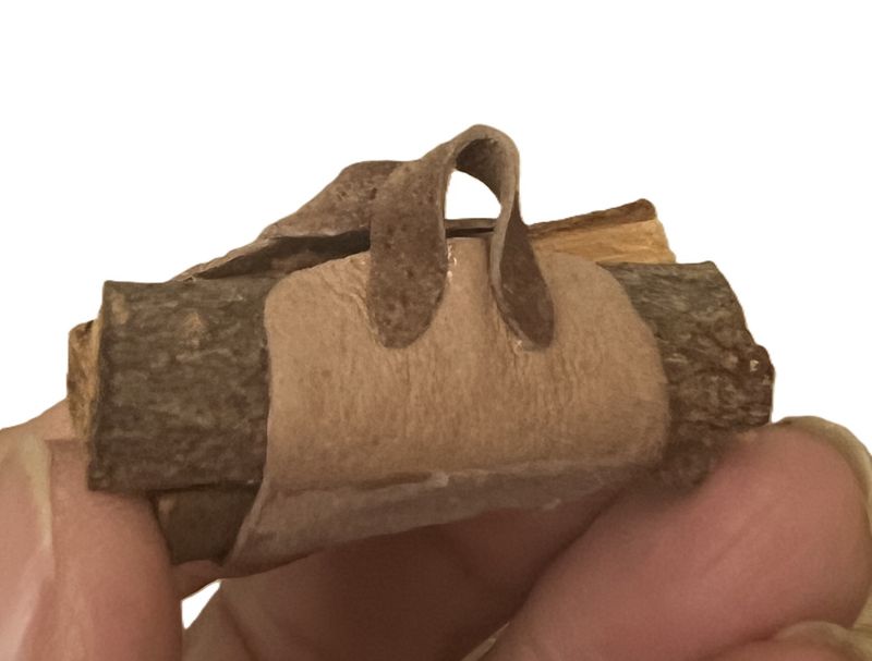 Leather Log Holder