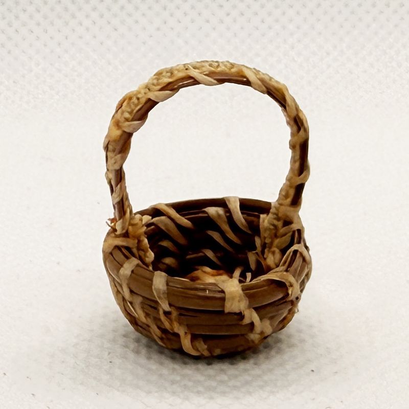 Pine Needle Basket with Handle 3