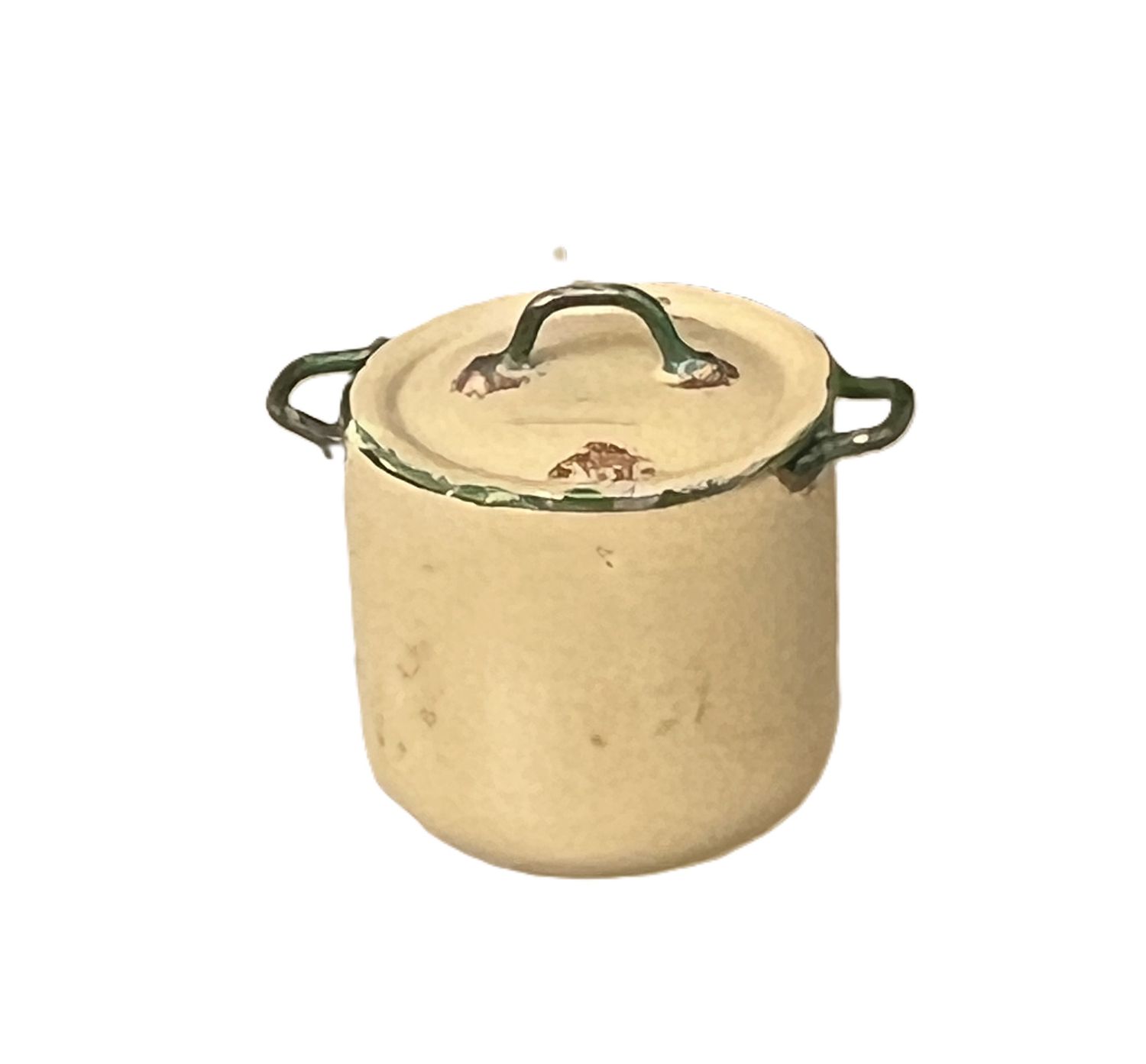 Gold Enameled Stockpot