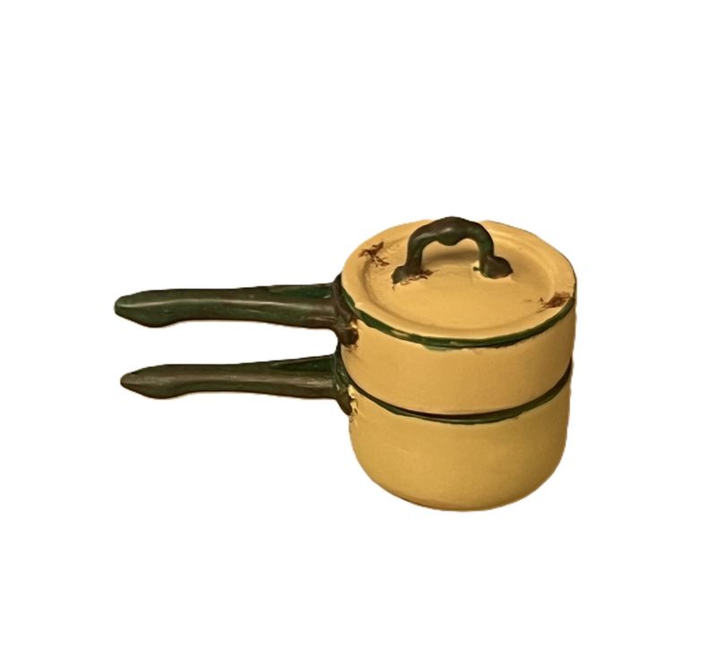 Medium Double Boiler, Gold