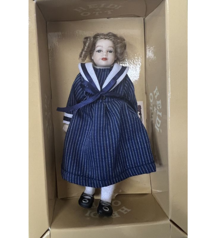 Girl in Sailor Dress