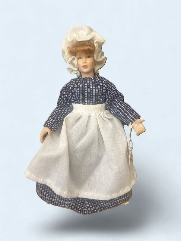 The Maid in moppet hat