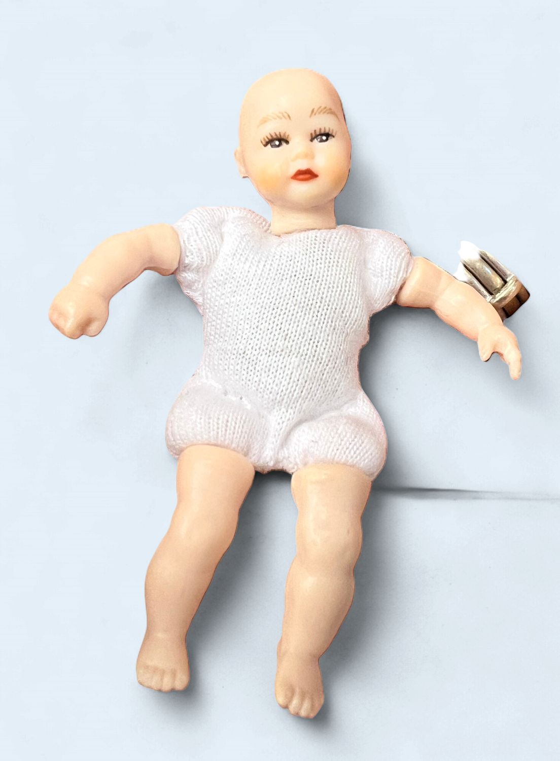 Toddler ready to dress and wig