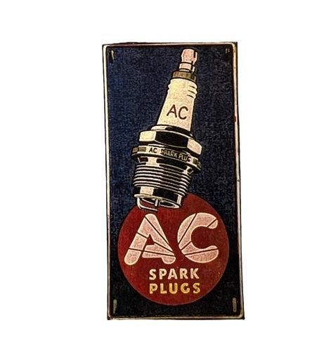 Tin Sign- AC spark Plugs