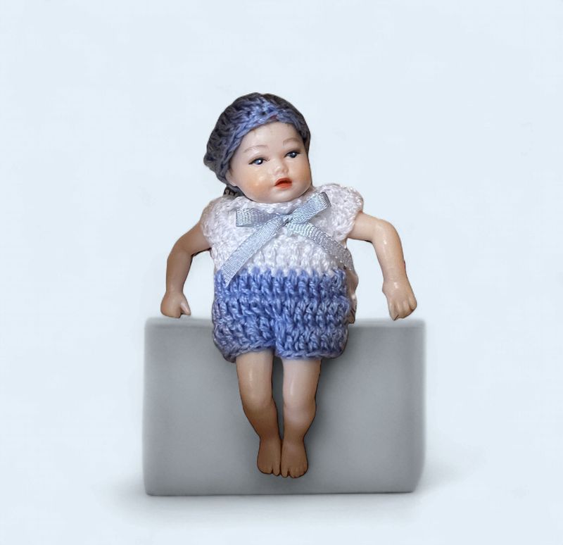 Heidi Ott Baby KB19 Boy in Blue