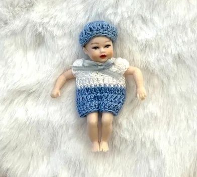 Heidi Ott Baby KB19 Boy in Blue