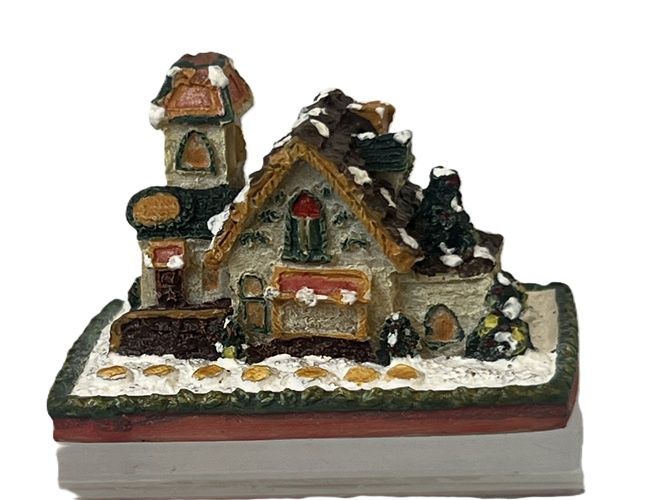 Resin House in Winter