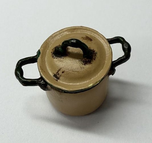 1/24th Tall Gold Enameled Stockpot