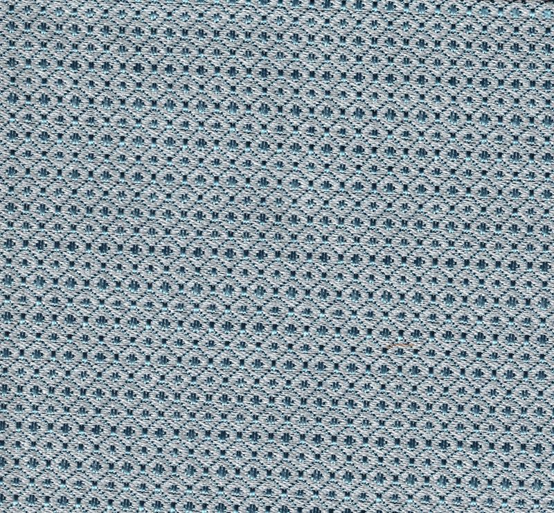 Blue on Silver Silk