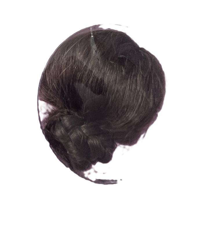 Heidi Ott brunette Bun Wig