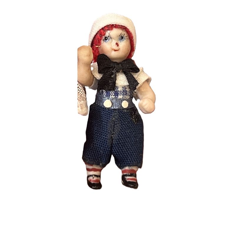 Raggedy Andy, porcelain