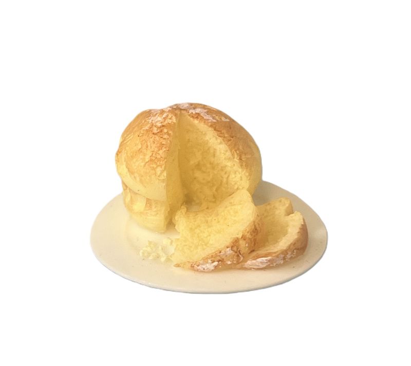 Bread with Slices Cut