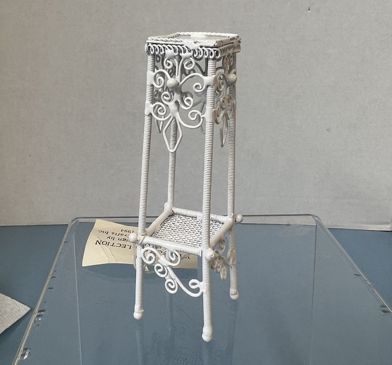 White Wire Plant Stand by Windsor