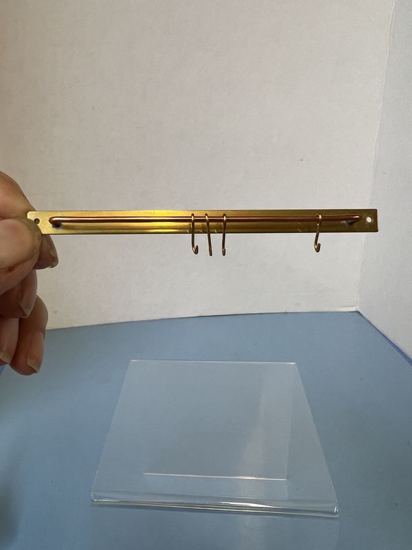 Brass and Copper Pot Hanger