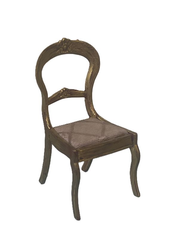 Victorian Chair in Gold