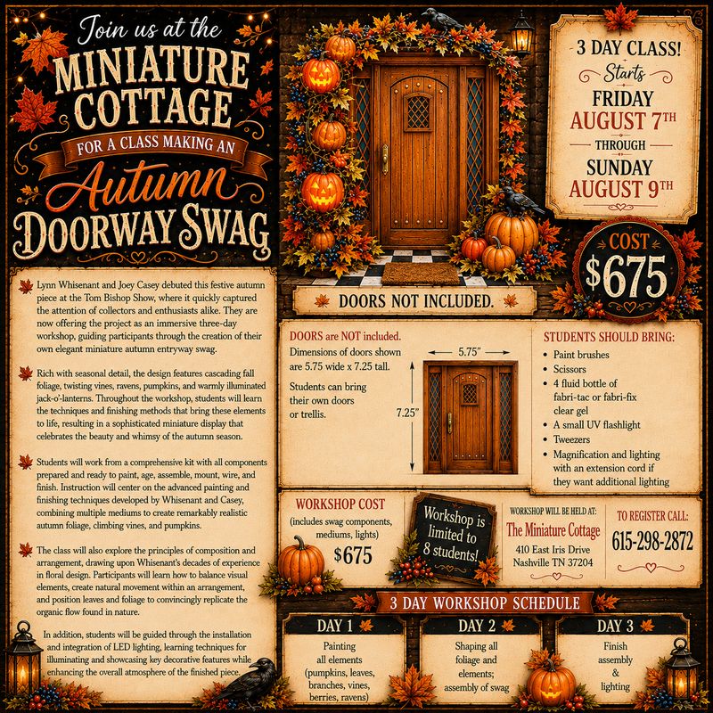 MCC082026 AUTUMN DOORWAY SWAG CLASS 2026