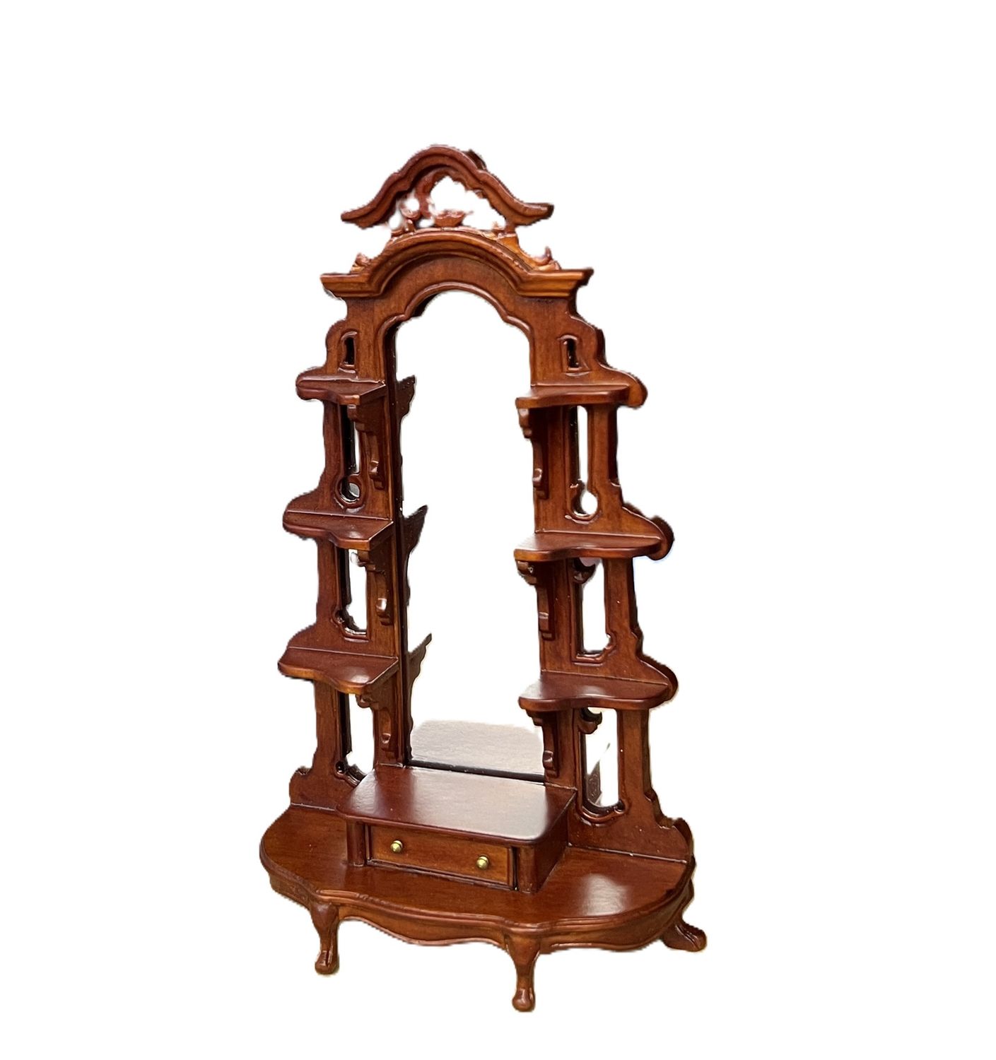 Walnut Victorian Etagere