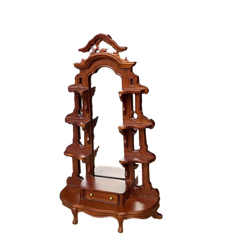 Walnut Victorian Etagere