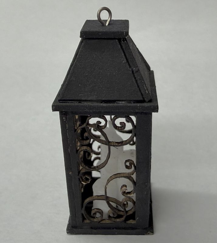 Carriage Lamp with Candles