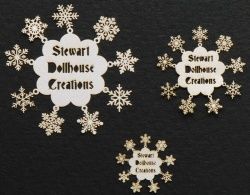 Snowflakes Sets of 9