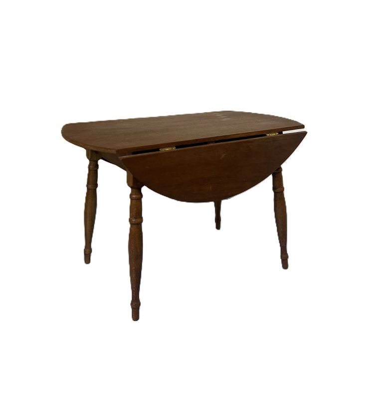 Cherry Drop Leaf Table in large scale