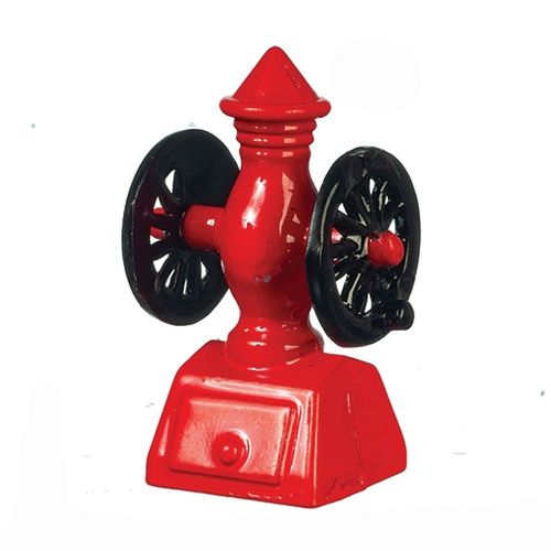 AZB0254 COFFEE GRINDER RED &amp; BLACK