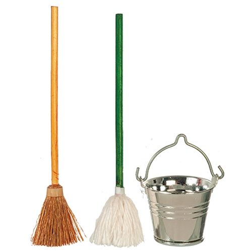 AZG7556 MOP/BROOM/BUCKET SET
