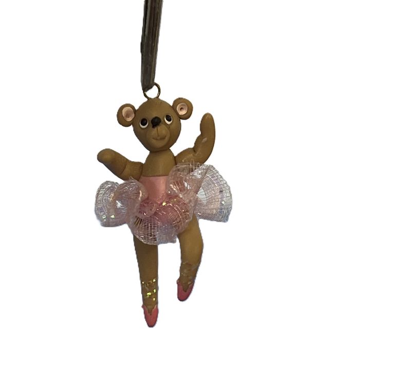 Dancing Bear with hook to hang