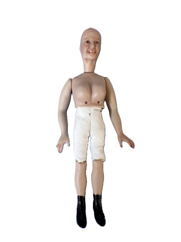 Mature Woman Porcelain Doll Ready to Dress
