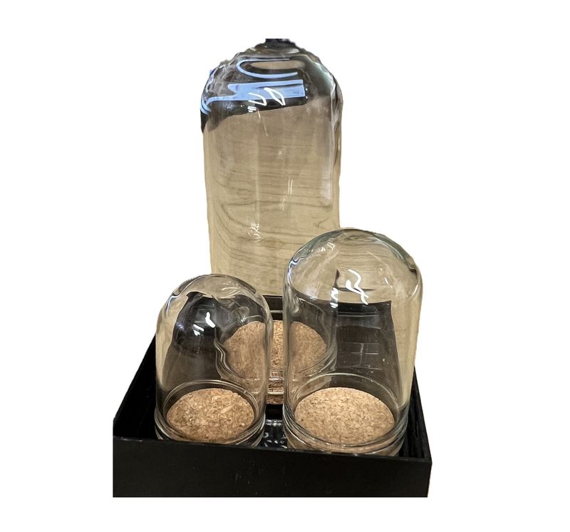 Set of three domes