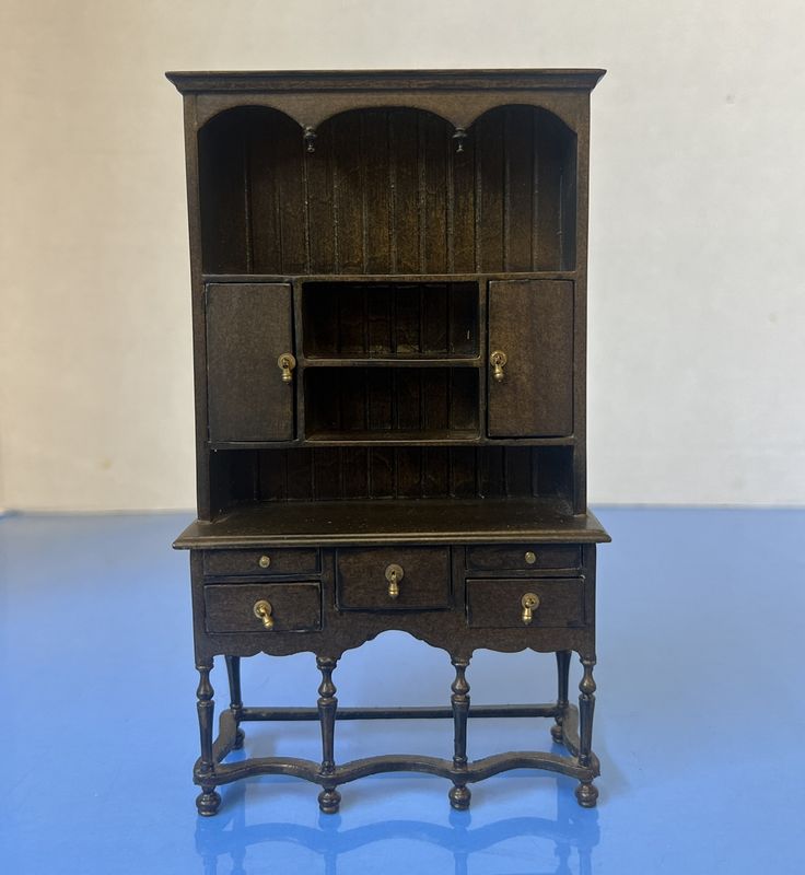 Dark Walnut Hutch