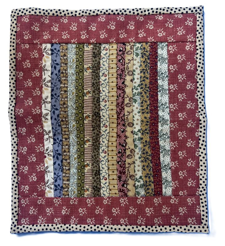 Calico Pieced Quilt