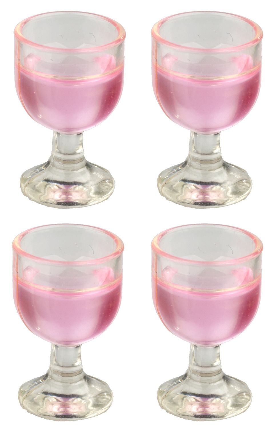 Rose Goblet Set/4