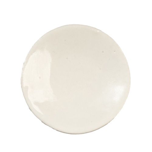 AZG6528 WHITE ROUND CERAMIC PLATE