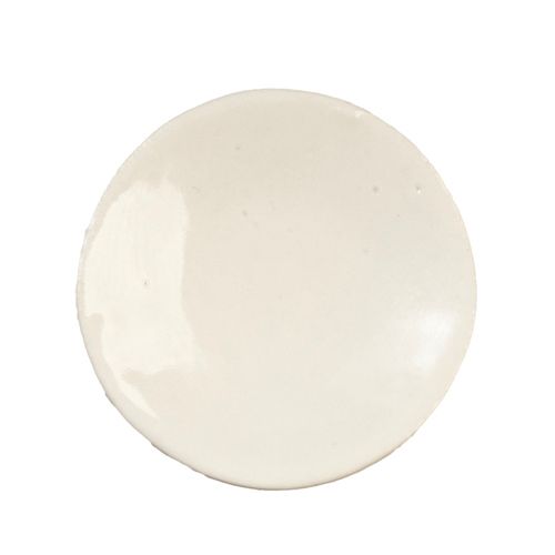 AZG6528 WHITE ROUND CERAMIC PLATE