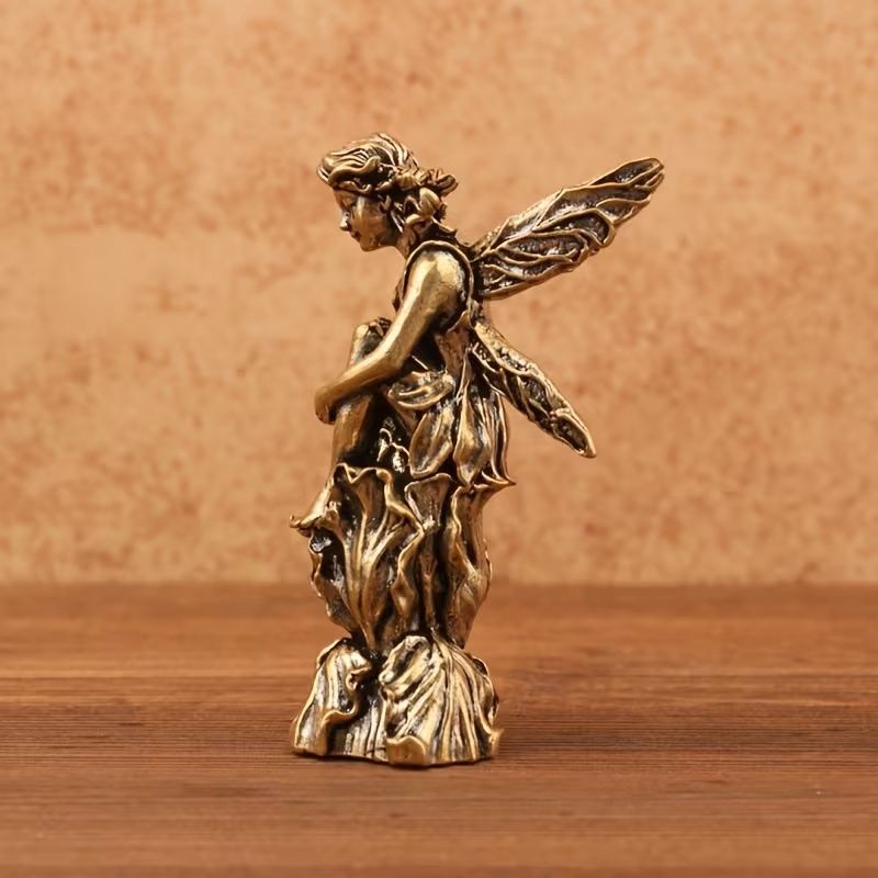 Brass Fairy on flower