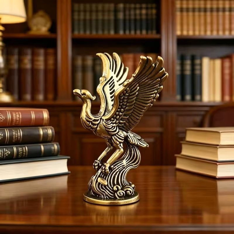 Phoenix Qingluan Bird Brass