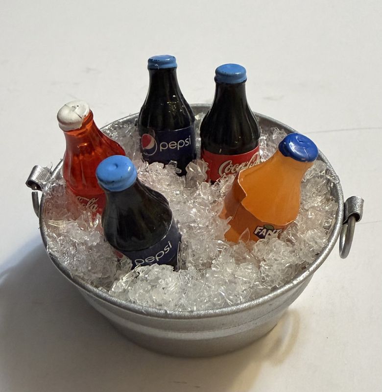 Tub of Cold Drinks on Ice