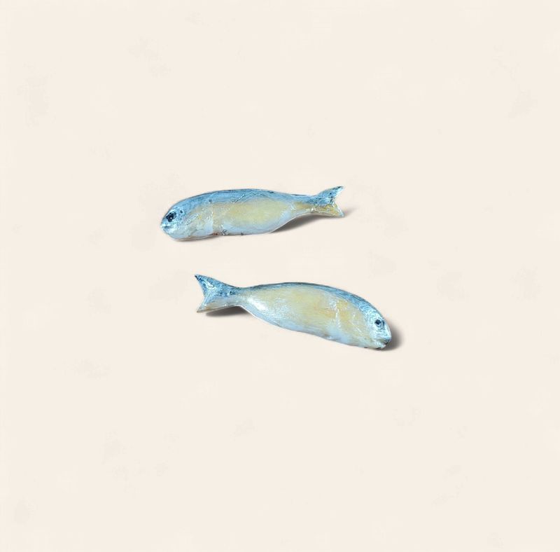 Fish Set of 2 1 1/8"